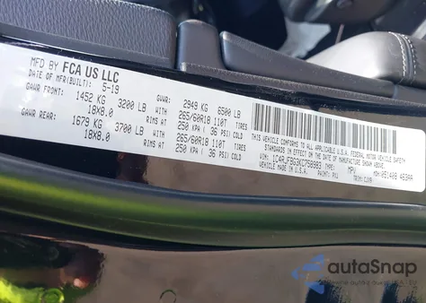 2019 Jeep Grand Cherokee Limited 4X4 from USA, damaged, VIN 1C4RJFBG3KC758983